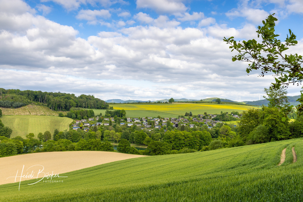 Mielinghausen am Hennesee  | Das Sauerländer Dorf Mielinghausen bei Meschede am Hennesee - Realisiert mit Pictrs.com