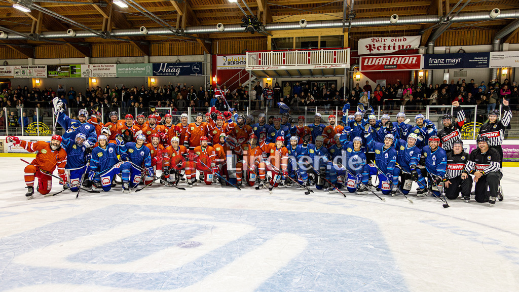 EC Peiting gegen SC Riessersee | Benefizspiel für Bad Bayersoien, EC Peiting gegen SC Riessersee,
,
2023-10-24 in Peiting (Eisstadion)

Copyright: WolfgangxLindner foto-lindner.de