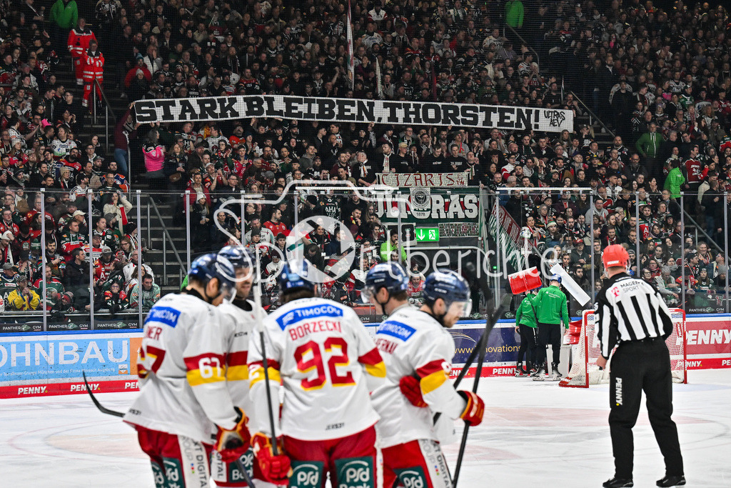 Augsburger Panther - Düsseldorfer EG | Spurchband Thorsten / DEL: Augsburger Panther - Duesseldorfer EG, Curt Frenzel Stadion am 04.03.2025