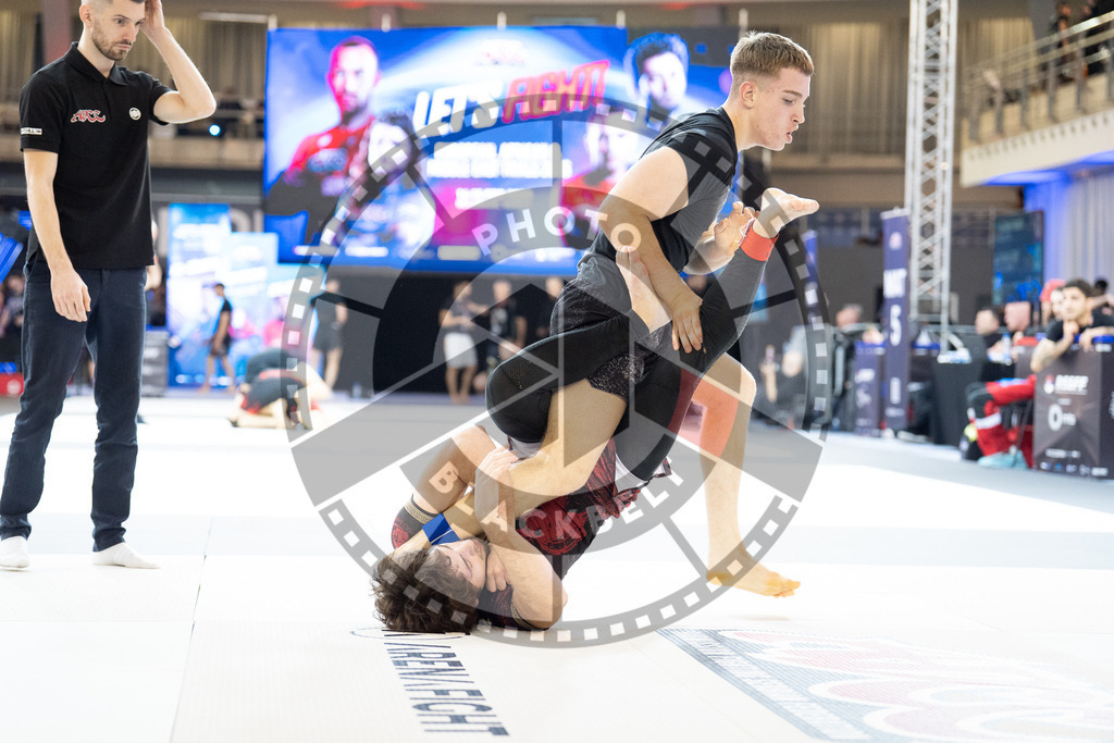20260214PBB0400 | Fighters compete during the ADCC European Trials  competition day 1 in Belgrade, Serbia, on February 14, 2026.