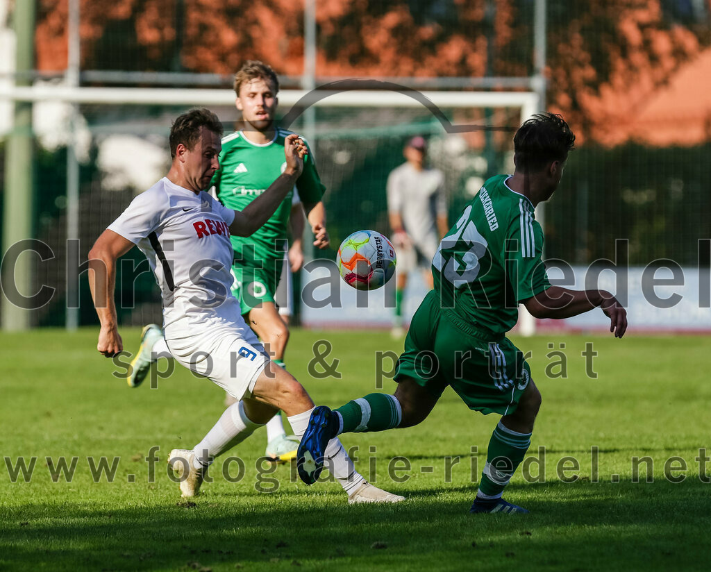 2023-09-10_091_SV_Eichenried_gegen_FC_Eitting | Eichenried, Deutschland, 10.09.2023:
Fußball, Kreisliga 2023 / 2024, 8. Spieltag, SV Eichenried gegen FC Eitting, Endergebnis: 1:2

Foto: Christian Riedel / fotografie-riedel.net