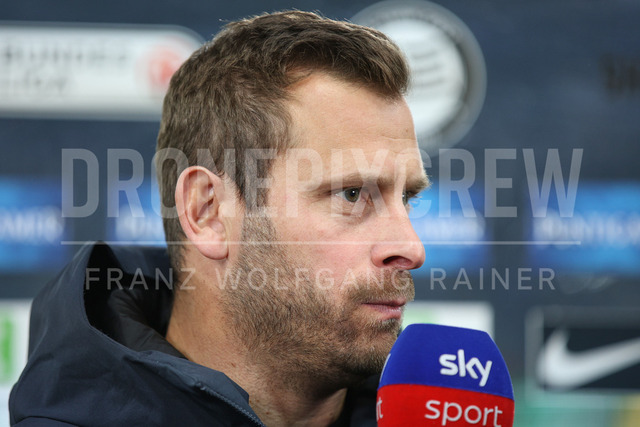 UEFA Europa League 2025/26: SK Sturm Graz vs SK Brann | Graz, Austria, 29.JAN.26 - SOCCER - UEFA Europa League, SK Sturm Graz vs SK Brann Bergen. The image shows head coach Juergen Saeumel (Sturm).