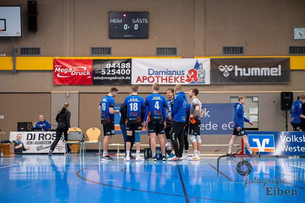 VSG Ammerland-VSG Lüneburg 2 | Volleyball Regionalliga; VSG Ammerland-VSG Lüneburg 2 am 04.02.2024; in Westerstede (Sporthalle Norderstraße), Photo: Philip Eiben 2024 - Realisiert mit Pictrs.com