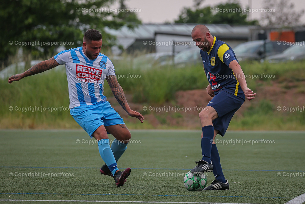 BQ3I5943 | 06.06.2023; Relegation zur Kreisliga B Dillenburg; Kunstrasenplatz Herborn; SG Guntersdorf/Herborn - SSV Hirzenhain; Ergebnis 5:1 (1:0)