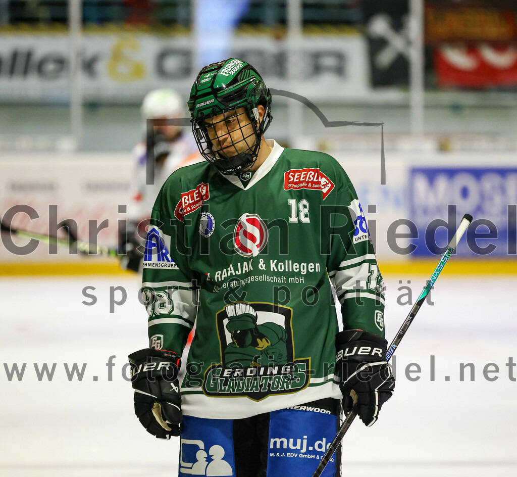 2023-10-29_058_TSV_Erding_gegen_TSV_Peissenberg | Erding, Deutschland, 29.10.2023:
Eishockey, Bayernliga Vorrunde 2023 / 2024, 5. Spieltag, TSV Erding gegen TSV Peißenberg, Endergebnis: 

Foto: Christian Riedel / fotografie-riedel.net