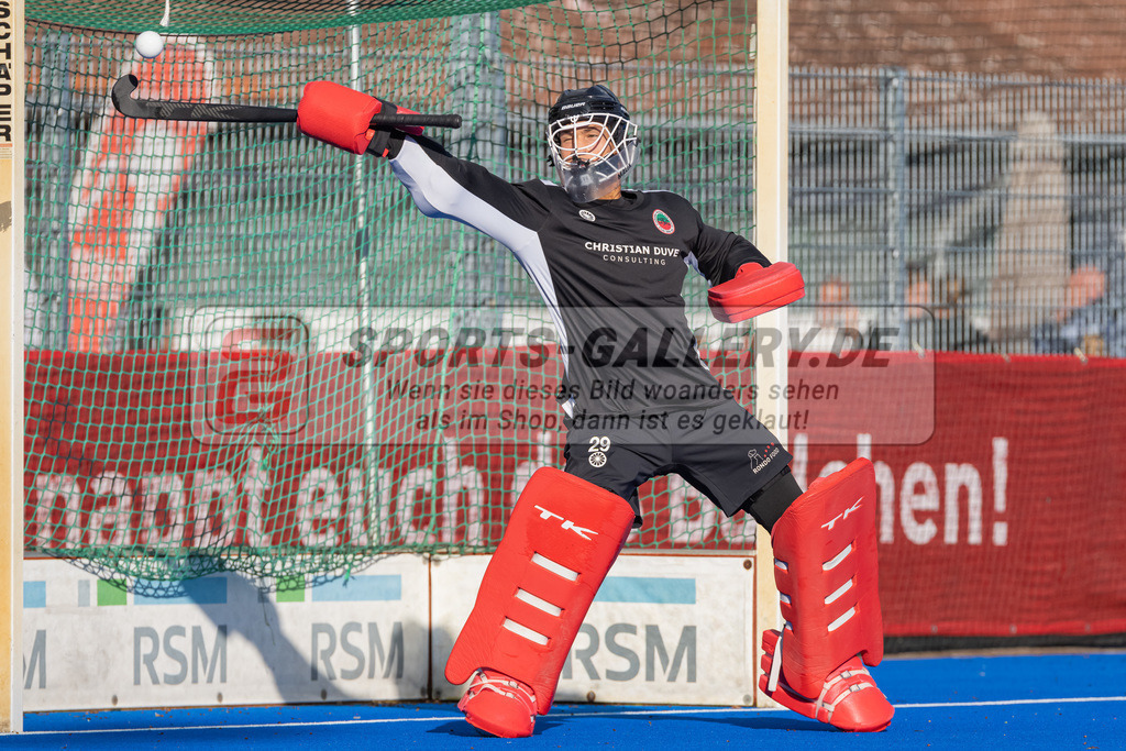 HK_20221008_100520 | 1. Bundesliga Herren Crefelder HTC - Rot-Weiss Köln am 8.10.2022 Crefelder HTC, Krefeld , Joshua Onyekwue Nnaji Torwart ( Crefelder HTC #29 )