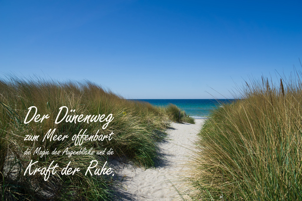 Meer Kalender 2026 - Ostseemotiv mit Text | Gestalten Sie Ihr Zuhause mit einzigartigen Bildern von Ostsee u. Nordsee – als Leinwandbild, Acryl, Alu-Dibond oder FineArt Hahnemühle, individuell anpassbar.