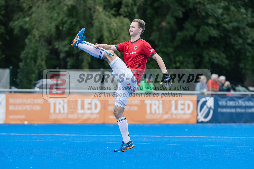 HK_20230923_104436 | 1. Bundesliga Herren Crefelder HTC - TSV Mannheim am 23.9.2023 CHTC, Krefeld ,Linus Michler ( Crefelder HTC #7 )