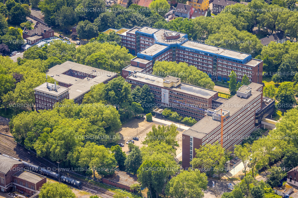 Herne220503031 | Luftbild, Agentur für Arbeit Herne und Gemeindeprüfungsanstalt Nordrhein-Westfalen, Herne-Mitte, Herne, Ruhrgebiet, Nordrhein-Westfalen, Deutschland