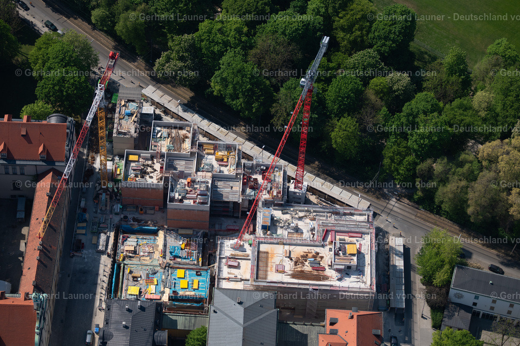 4024935 | Baustelle an der Lerchenfeld-Strasse, München