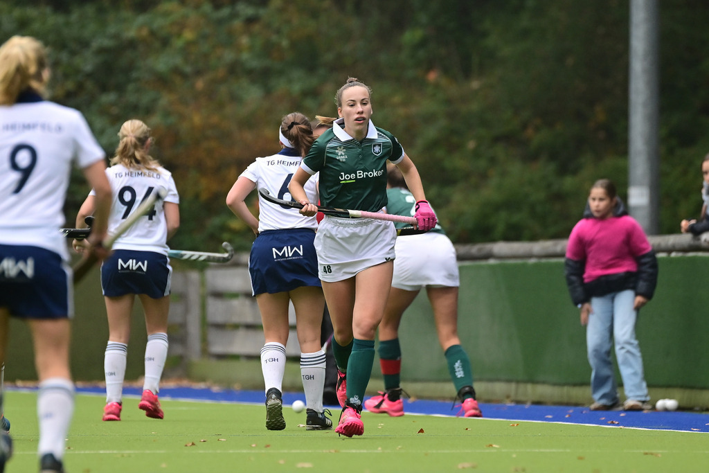 Hockey I Frauen I Saison 2025-2026 I 2. Bundesliga I 9. Spieltag I TG Heimfeld - HTC Uhlenhorst Mülheim | Der Sportfotograf. - Realisiert mit Pictrs.com