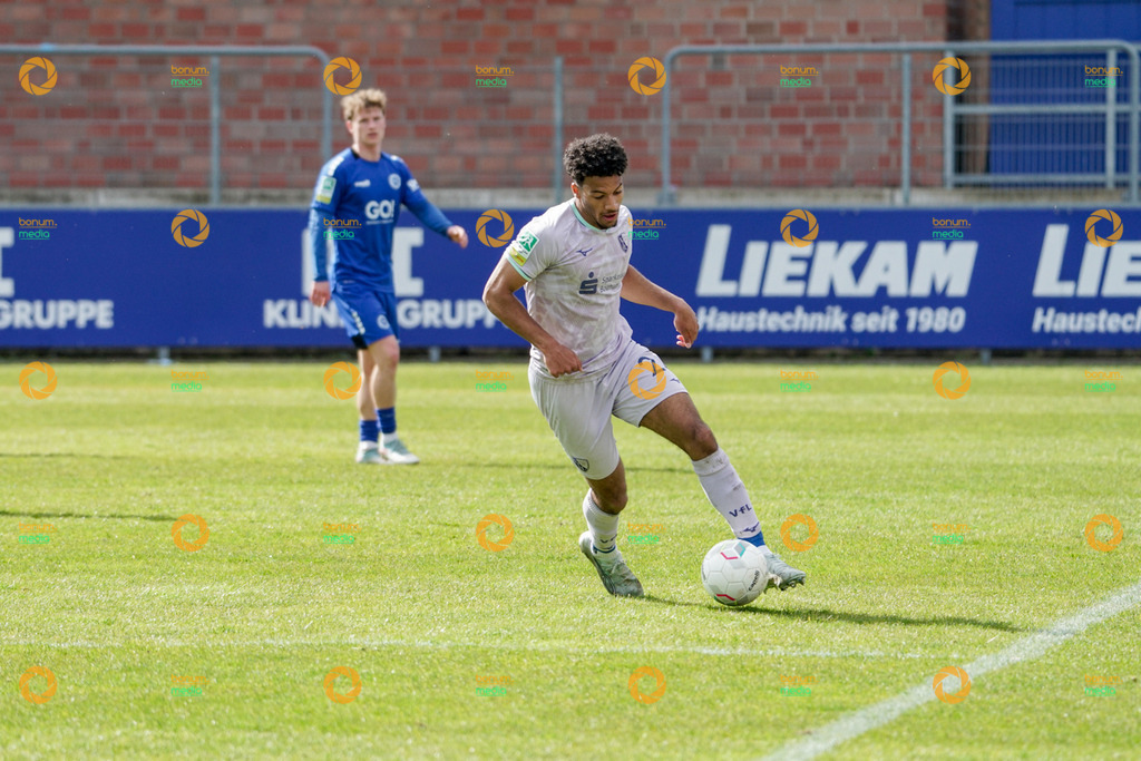 VfL Sportsfreunde Lotte vs. VfL Bochum II U23 - Regionalliga West - 28. Spieltag 2026 | Jonathan Akaegbobi, 24 - Realisiert mit Pictrs.com
