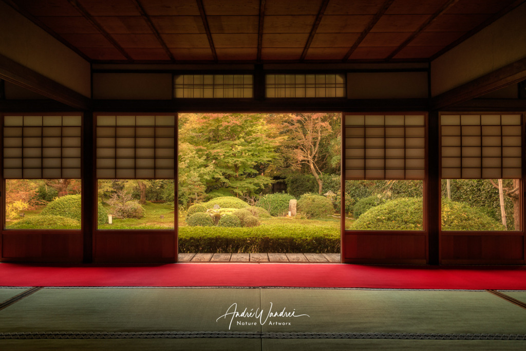 Ausblick in den Tempelgarten | Andre Wandrei - Nature Artworx - Realisiert mit Pictrs.com