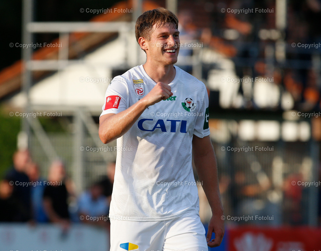 A_LUI_27082025_20 | SPORT,FUSSBALL,UNIQA OOEFB CUP 2.RUNDE,ASKOE OEDT-WSG TIROL 27.08.2025 IM BILD: TORSCHUETZE ZUM 2:0 TOBIAS ANSELM (WSG) FOTO:FOTOLUI