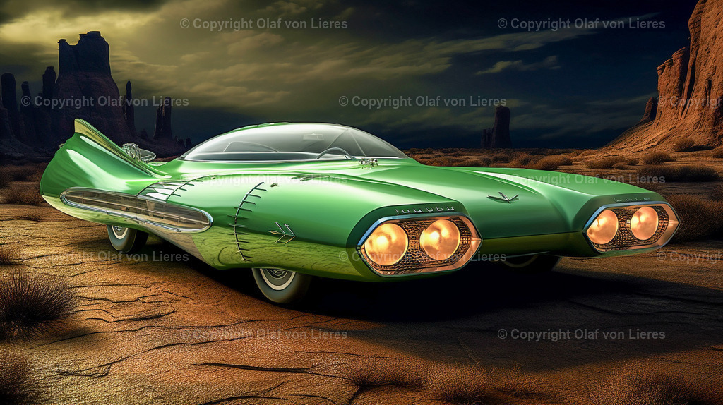 Fantasie Fahrzeuge Oldtimer | Conzeptfahrzeug