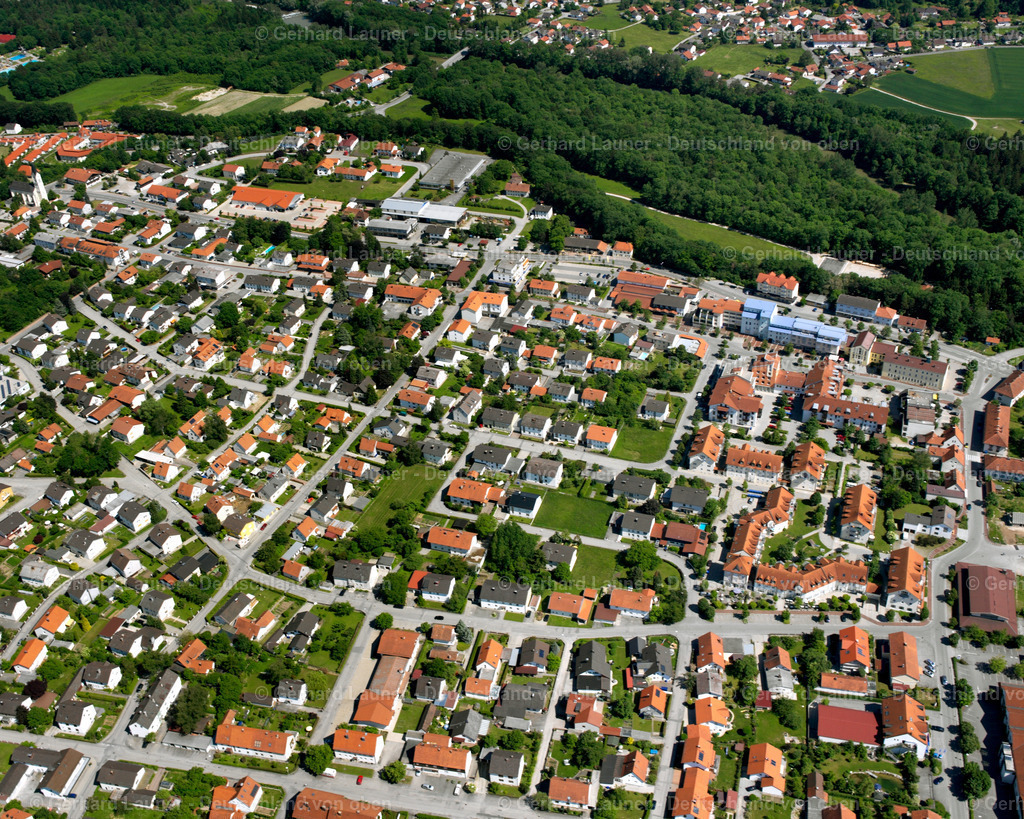 2600857 | HARTFELD 09.06.2006 Stadtansicht des Innenstadtbereiches  in Hartfeld im Bundesland Bayern, Deutschland // City view on down town  in Hartfeld in the state Bavaria, Germany Foto: Gerhard Launer
