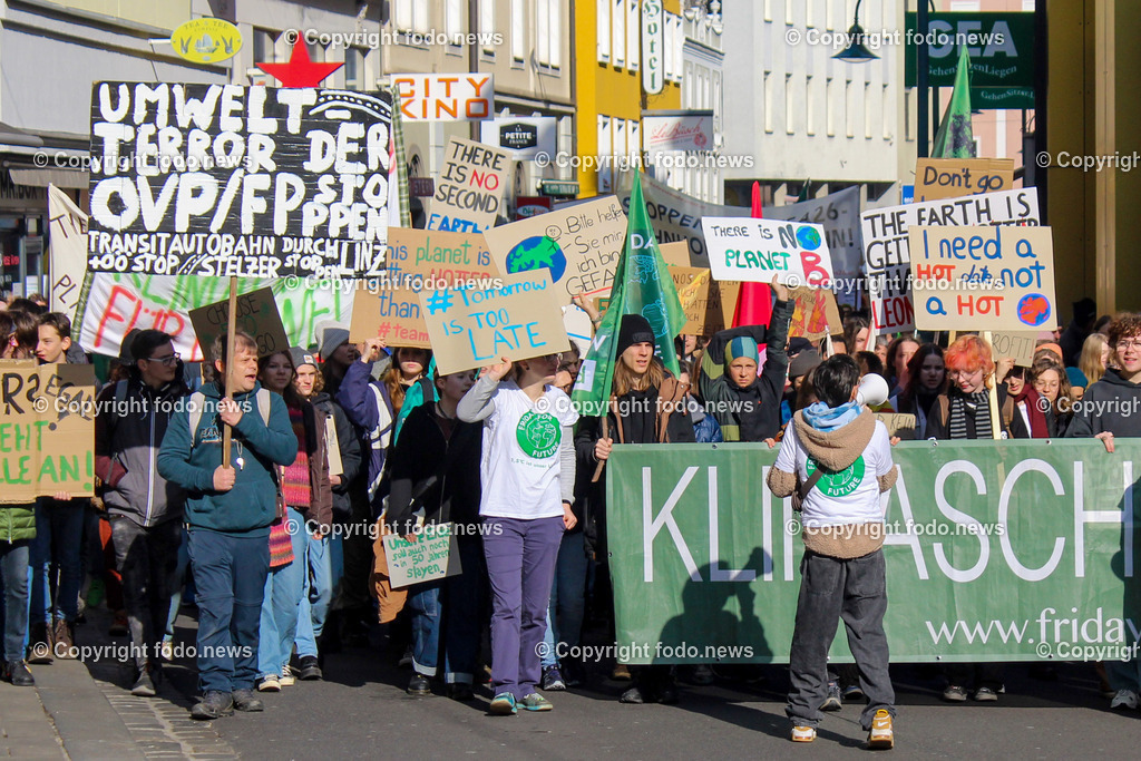 Demonstration Fridays for Future_ 03.03.2023-9 | 03.03.2023, Linz, AUT, Demonstration Fridays for Future, im Bild Teilnehmer der Demonstration