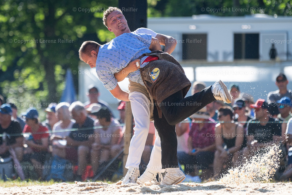 Schwingen -  Schwarzseeschwinget 2025 | Schwarzsee, 22.6.25, Schwingen - Schwarzseeschwinget.
