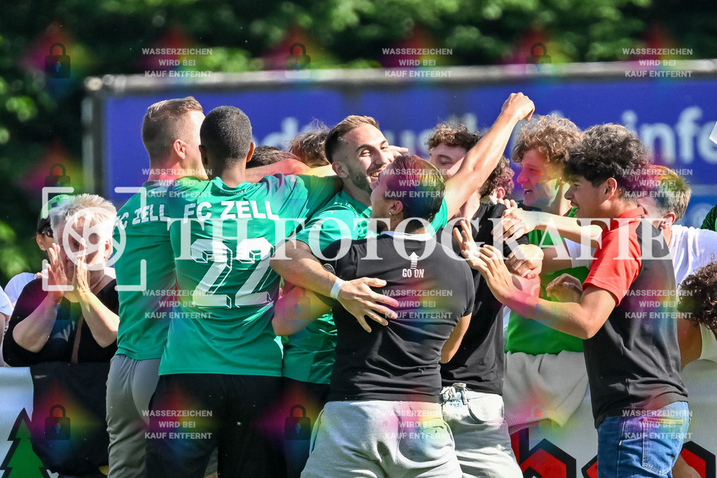 GER, FC Zell - FC Wittlingen, Fussball, Rothaus Bezirkpokal, Finale, Saison 2024/2025, 29.05.2025 | GER, FC Zell - FC Wittlingen, Fussball, Rothaus Bezirkpokal, Finale, Saison 2024/2025, 29.05.2025Foto: TH Fotografie/Thomas Hess