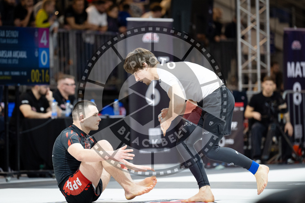 20260214PBB0309 | Fighters compete during the ADCC European Trials  competition day 1 in Belgrade, Serbia, on February 14, 2026.