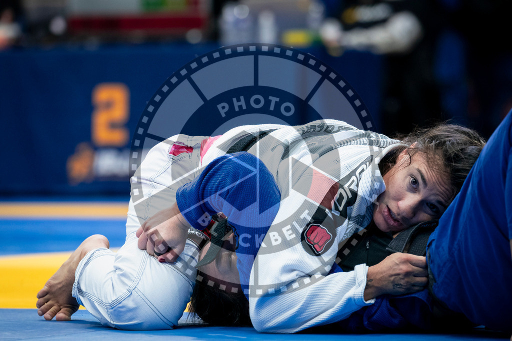20240126PBB1544 | Fighters compete during the Brazilian Jiu-Jitsu European Championship of the IBJJF in Paris, France, on January 26, 2024.