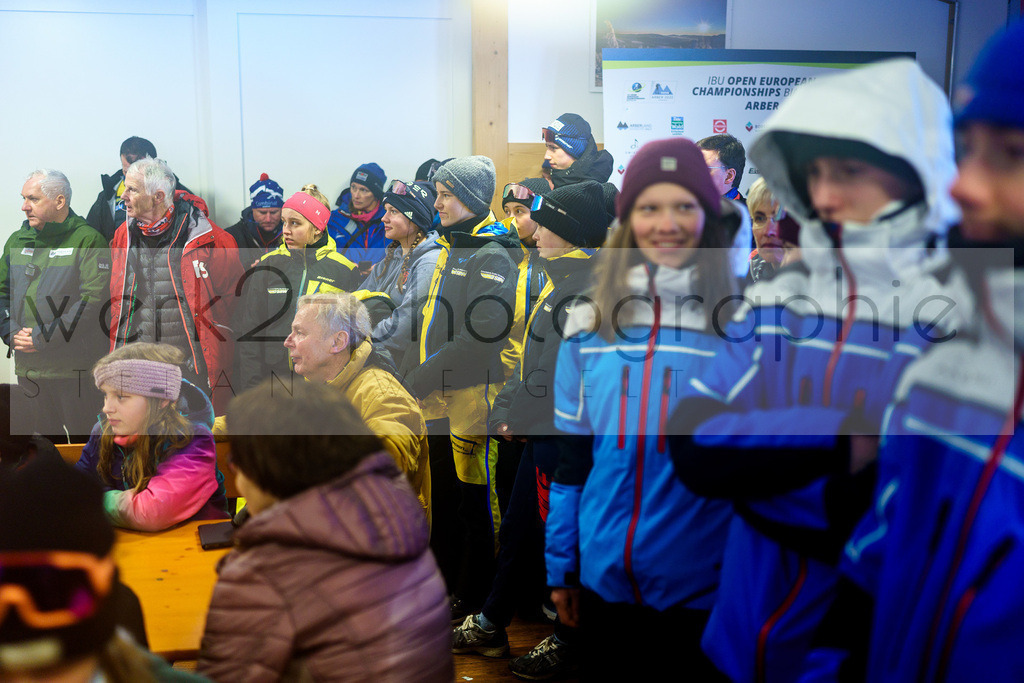 DP ARBER 9.-11.02.2024 | Unter schwierigen Bedingungen zauberte das OK ARBER-Team im Bayerischen Wald eine wettkampffähige Strecke im Arber Hohenzollern Skistadion.