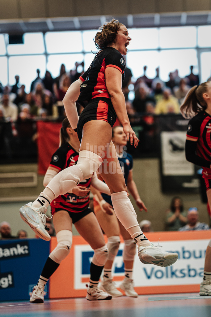 Volleyball | Frauen | Saison 2025/2026 | Volleyball Bundesliga | ETV Hamburger Volksbank Volleys vs. Schwarz-Weiß Erfurt | 15.02.2026 | Svea Frobel (#11, ETV Hamburger Volksbank Volleys)