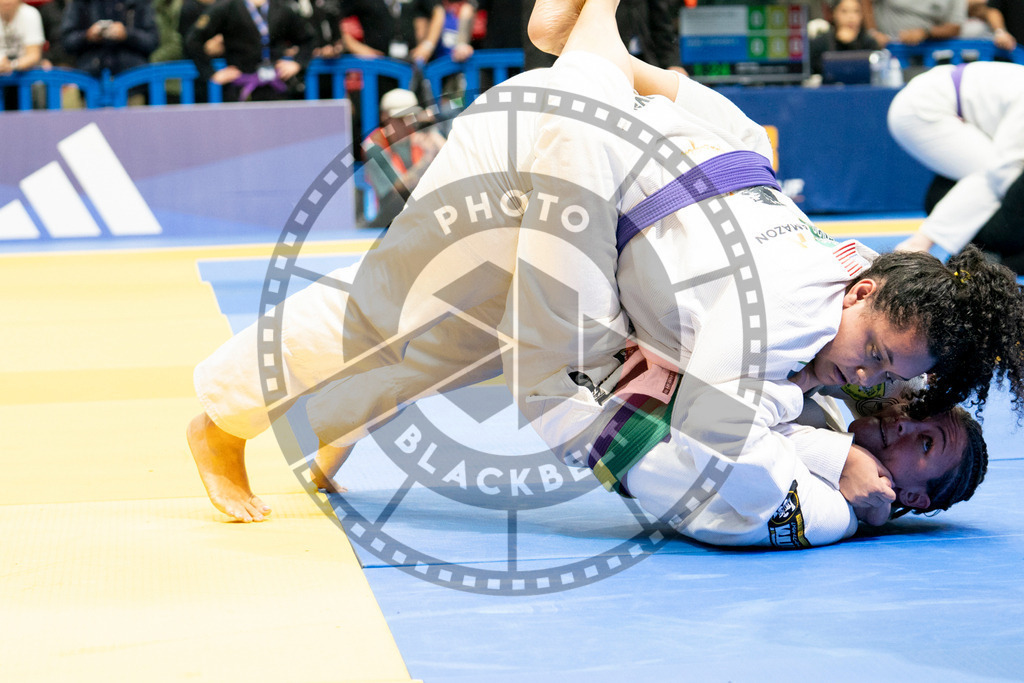 20240124PBB04651 | Fighters compete during the second day of the IBJJF European Championship in Paris, France, on January 24, 2024.