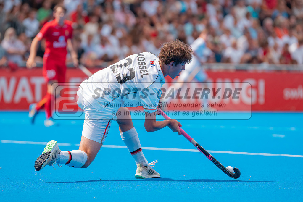 HK_20230716_102878 | Euro Hockey MU18 Boys Finale Belgium vs Germany Championship Girls &amp; Boys am 16.7.2023 CHTC , Krefeld ,