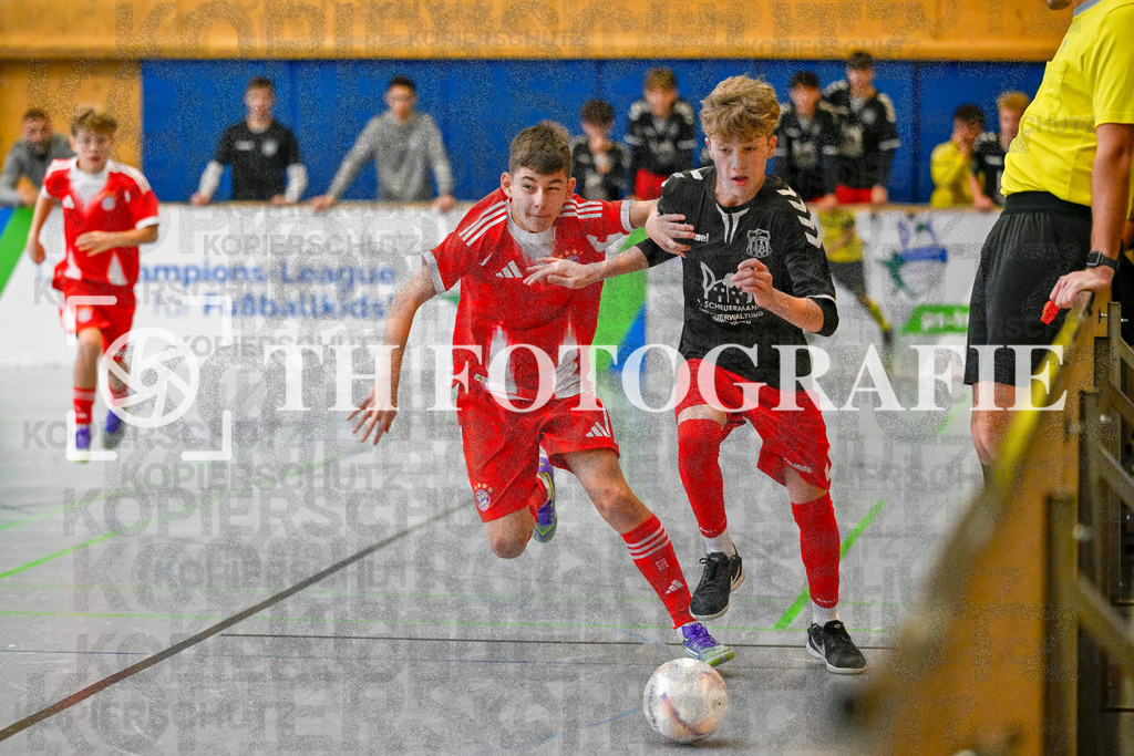 GER, FC Bayern - FVLB, Fussball, U14 Hallenturnier, PS-Immo-Cup 2026, 18.01.2026 | FC Bayern - FVLB