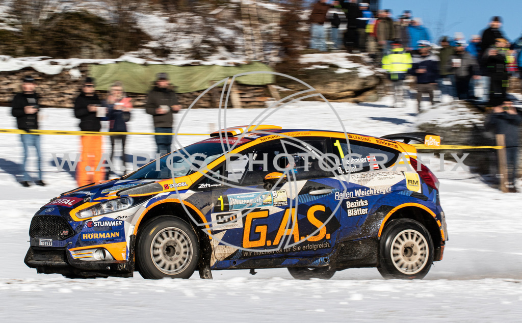 Sportmediapics-05012086501   | Jännerrallye 2020, AUSTRIA, 05-05. jänner 2020 -  Image shows: Hermann Neubauer/Bernhard Ettel (AUT,Ford Fiesta R5)
Keywords: Motorsport, Rallye, Jänner, Unterweißenbach, Sport.
Photo: Sportmediapics/Andreas Willdoner