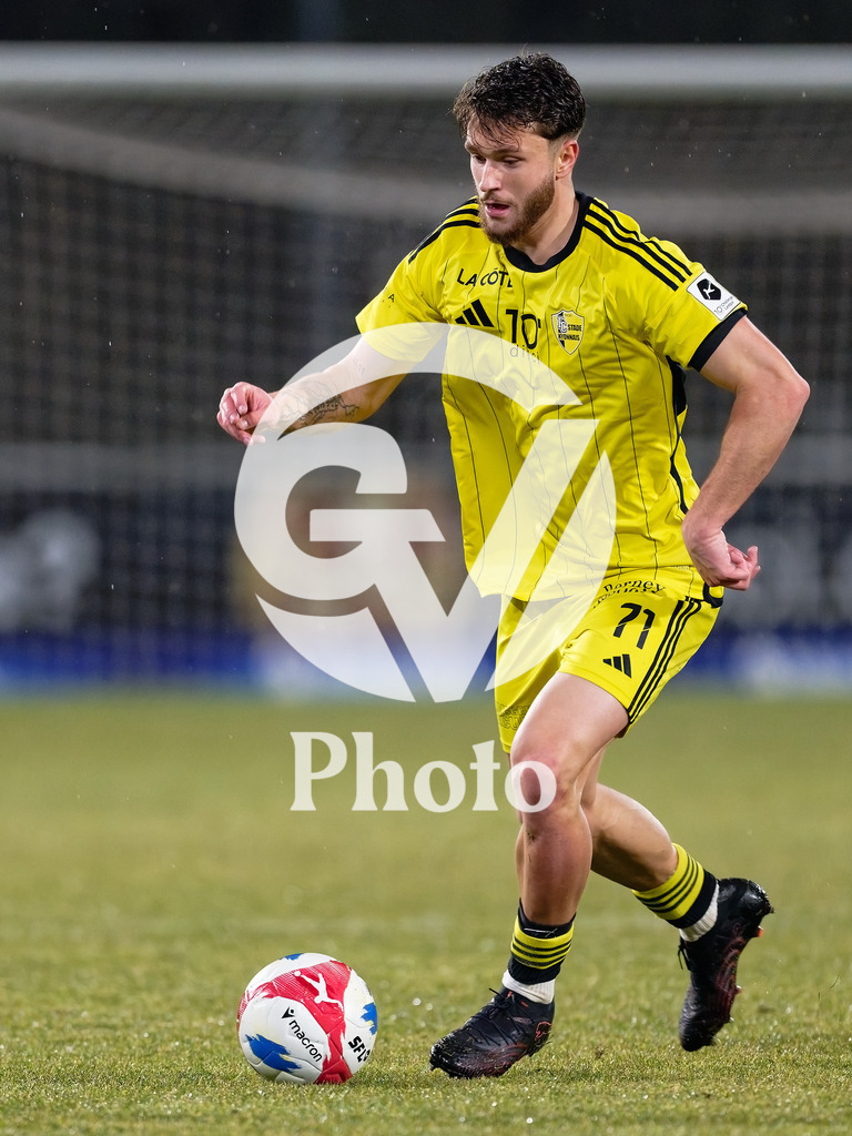 dieci Challenge League - FC Stade Nyonnais v Etoile Carouge FC |  during the dieci Challenge League match between FC Stade Nyonnais and Etoile Carouge FC at Centre sportif de Colovray in Nyon, Switzerland