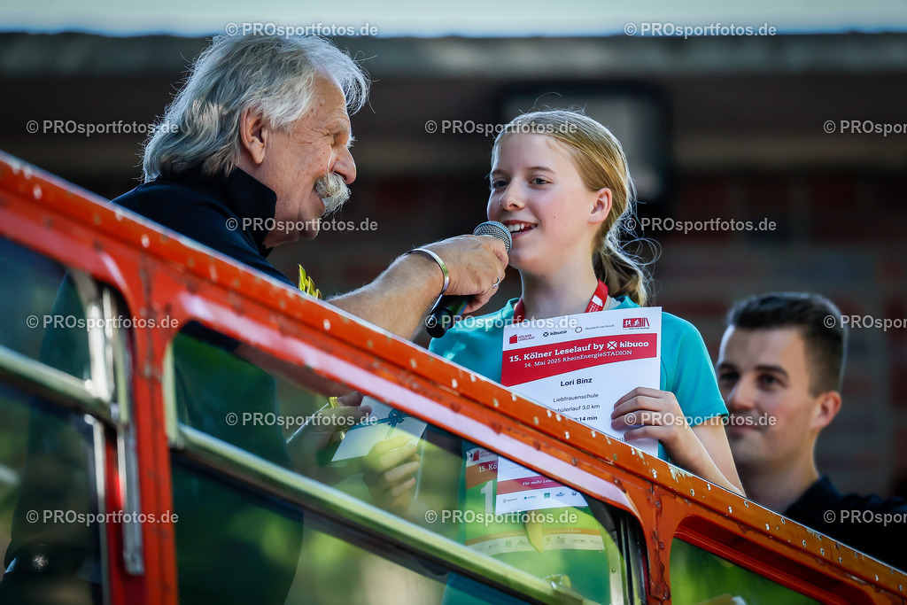 15. Koelner Leselauf in Koeln, 14.05.2025 | Impressionen vom 15. Koelner Leselauf am 14.05.2025 im Sportpark Muengersdorf in Koeln. Foto: BEAUTIFUL SPORTS/Axel Kohring