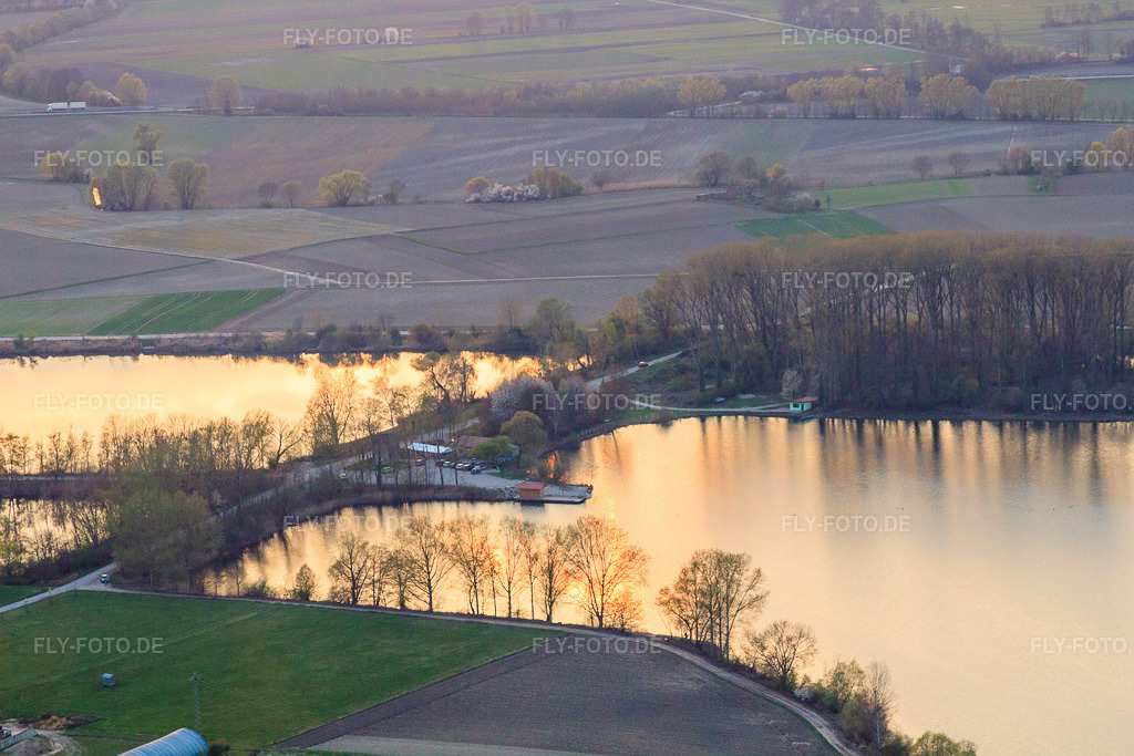 Luftbild: Anglerheim Neupotz am Altrhein bei Neupotz in Neupotz im Bundesland Rheinland-Pfalz in Deutschland.Foto: IMG_63516.jpg vom 28.03.2014 durch Werner Riehm/FLY-FOTO.deAuflösung des Originals: 4752 x 3168 pxAnglerheim Neupotz