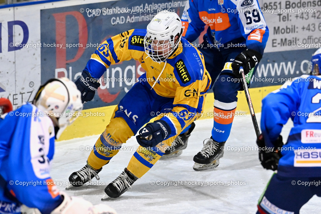 ESC SPARKASSE STEINDORF vs. 1. EHC ALTHOFEN | #63 Hammerle Simon EHC Althofen, ESC SPARKASSE STEINDORF vs. 1. EHC ALTHOFEN, ESC SPARKASSE STEINDORF vs. 1. EHC ALTHOFEN am 30.11.2025 in Steindorf (Ossiachersee Halle), Austria, (Photo by Bernd Stefan)