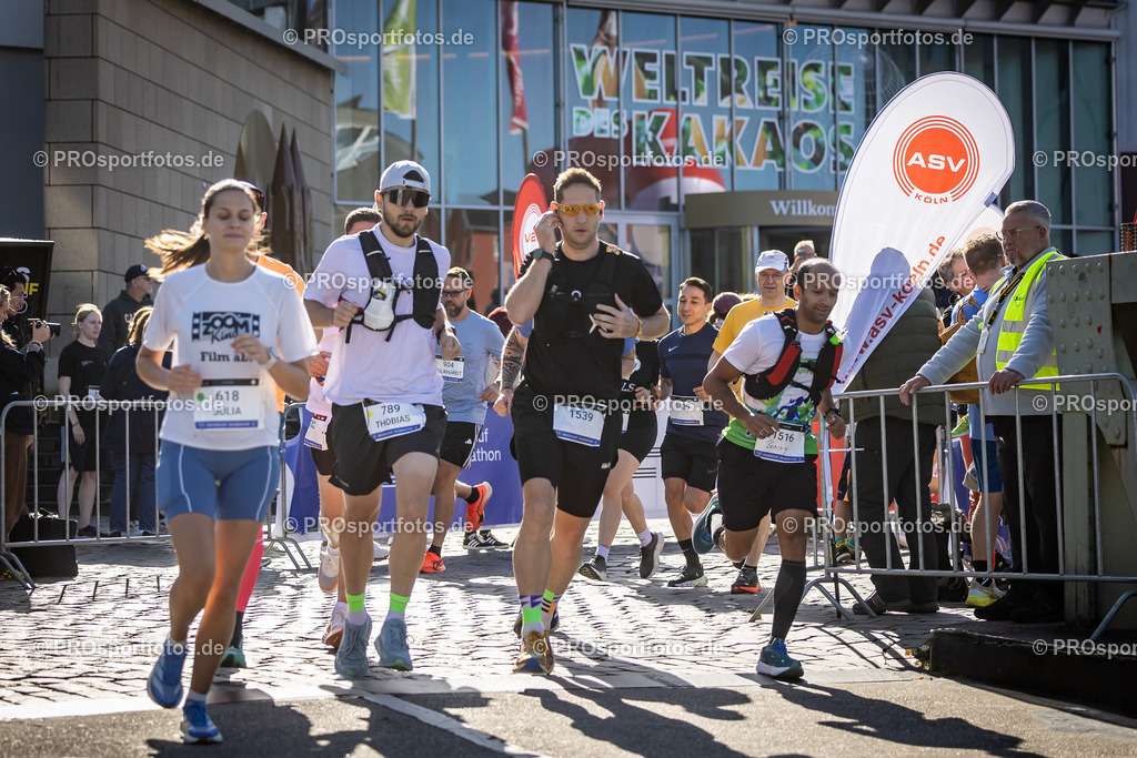 44. Kölner Brückenlauf; Koeln, 14.09.25 | Impressionen vom 44. Kölner Brückenlauf am 14.09.25 am Schokoladenmuseum in Koeln. Foto: BEAUTIFUL SPORTS/Leah Kohring