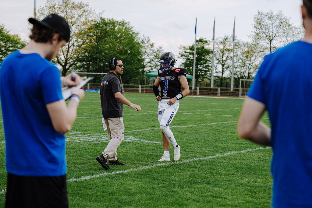 Bad Homburg Sentinels vs KIT Engineers, American Football,Testspiel, 18.04.2026 | Bad Homburg Sentinels vs KIT Engineers - Realisiert mit Pictrs.com