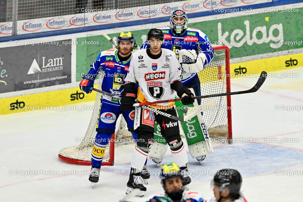 EC IDM Wärmepumpen VSV vs. Pioneers Vorarlberg | #9 Alexander Rauchenwald EC VSV, #37 René Swette EC VSV, EC IDM Wärmepumpen VSV vs. Pioneers Vorarlberg, EC IDM WÄRMEPUMPEN VSV vs. Pioneers Vorarlberg am 03.10.2025 in Villach (Stadthalle Villach), Austria, (Photo by Bernd Stefan)