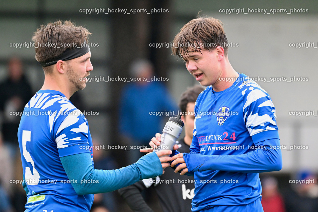 MSC Magdalen vs. SV Wernberg | #5 Fabio Tilli SV Wernberg, #6 Luca Mattia Striednigg SV Wernberg, MSC Magdalen vs. SV Wernberg, MSC Magdalen vs. SV Wernberg am 10.11.2024 in Magdalen (Sportplatz Magdalen), Austria, (Photo by Bernd Stefan)
