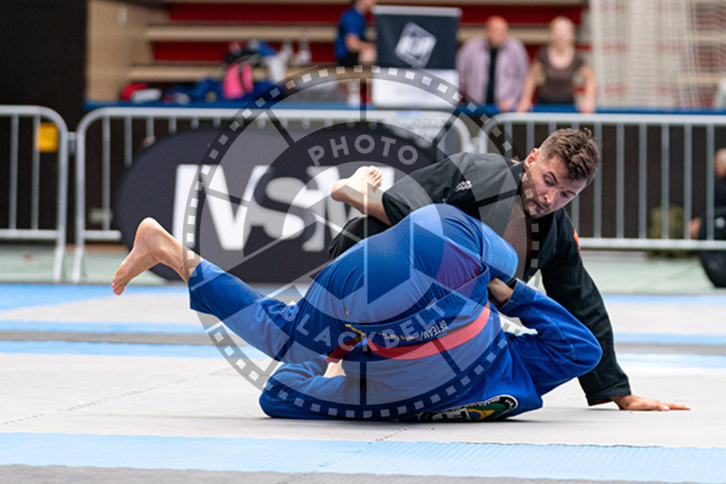 20230826PBB53298 | Fighters compete during the AJP INTLPRO BJJ and grappling competition in Hamburg, Germany, on August 26 2023.