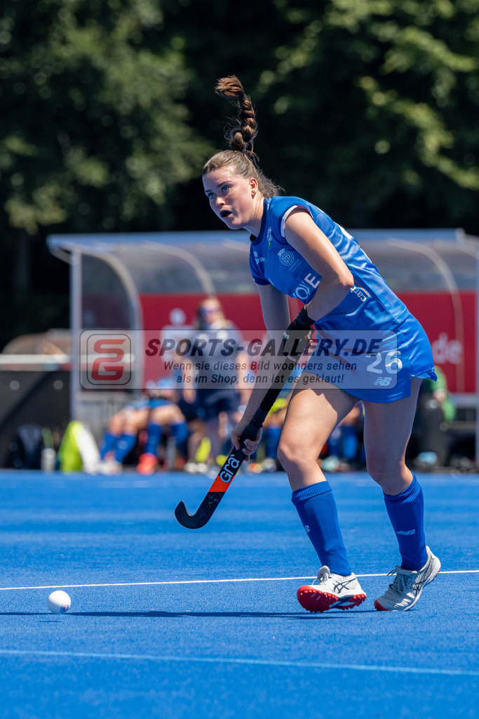 SFE_20230708_0078 | EuroHockey EM U18 Girls Belgium vs Scotland am 08.07.2023 in Krefeld (Gerd-Wellen-Hockeyanlage), Photo: Stephan Fehrmann 2023 (Sports-Gallery)