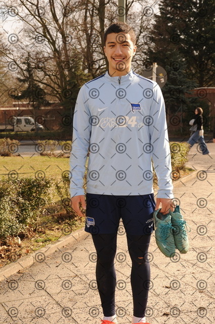 RGE_6265 | Ibrahim Maza spielte von 2018- 2025 für Hertha BSC. Seit dem 1. Juli 2025 für Bayer Leverkusen.  Fotograf: Ralf Gebhardt - Realisiert mit Pictrs.com