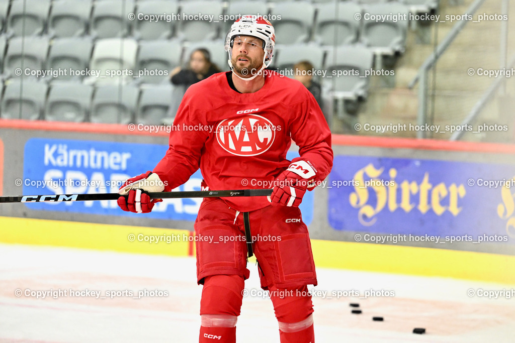 EC KAC Trainingsstart | Jan Mursak EC KAC, EC KAC Trainingsstart, EC KAC Trainingsstart am 06.08.2025 in Klagenfurt (Heidi Horten Eishalle ), Austria, (Photo by Bernd Stefan)