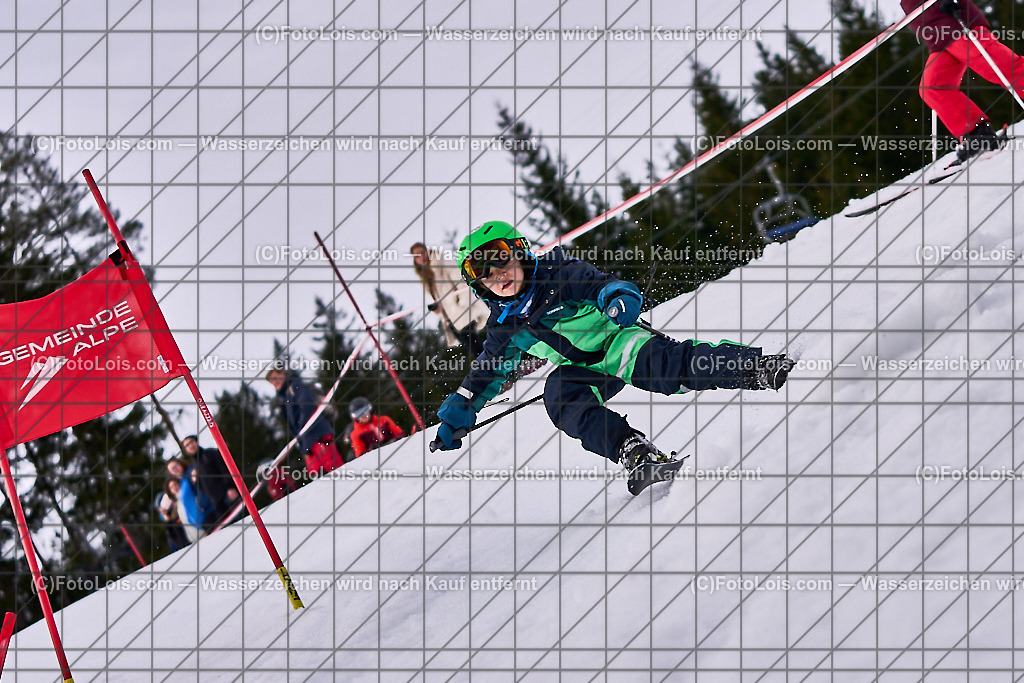 ALP6123_Schischule Haginger_Semesterkurs_Skigruppe NORBERT | (C)FotoLois.com, Alois Spandl. Schischule Haginger, Semesterkurs-Abschlusstag mit Rennlaufbewerb, Fr 9. Februar 2024.