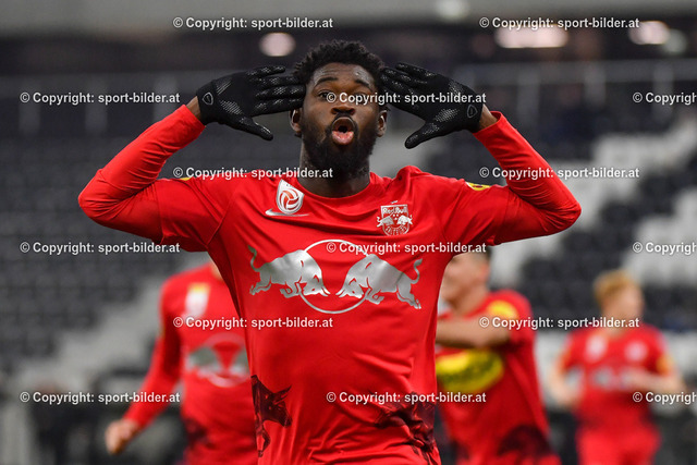 AUT, Admiral Bundesliga, LASK Linz vs FC Red Bull Salzburg | 12.03.2023, Raiffeisen Arena Linz, AUT, Admiral Bundesliga, LASK Linz vs FC Red Bull Salzburg, im Bild Sekou Koita (RBS)


// Admiral Bundesliga Match between LASK Linz and FC Red Bull Salzburg in Linz, Austria on 2023/03/12
