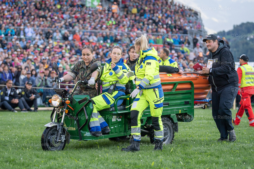 Schwingen -  ESAF Sonntag 2025 | Mollis, 31.8.25, Schwingen - ESAF Sonntag.