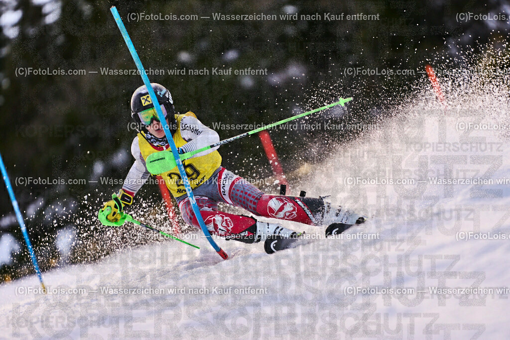 ALP2821_NWC-OAC-Slalom-II DG-I_Hochkar_Berger Dominic | (C)FotoLois.com, Alois Spandl, NWC+OAC-Schüler-Slalom 1 auf dem Hochkar, Sa 7. Jänner 2023.