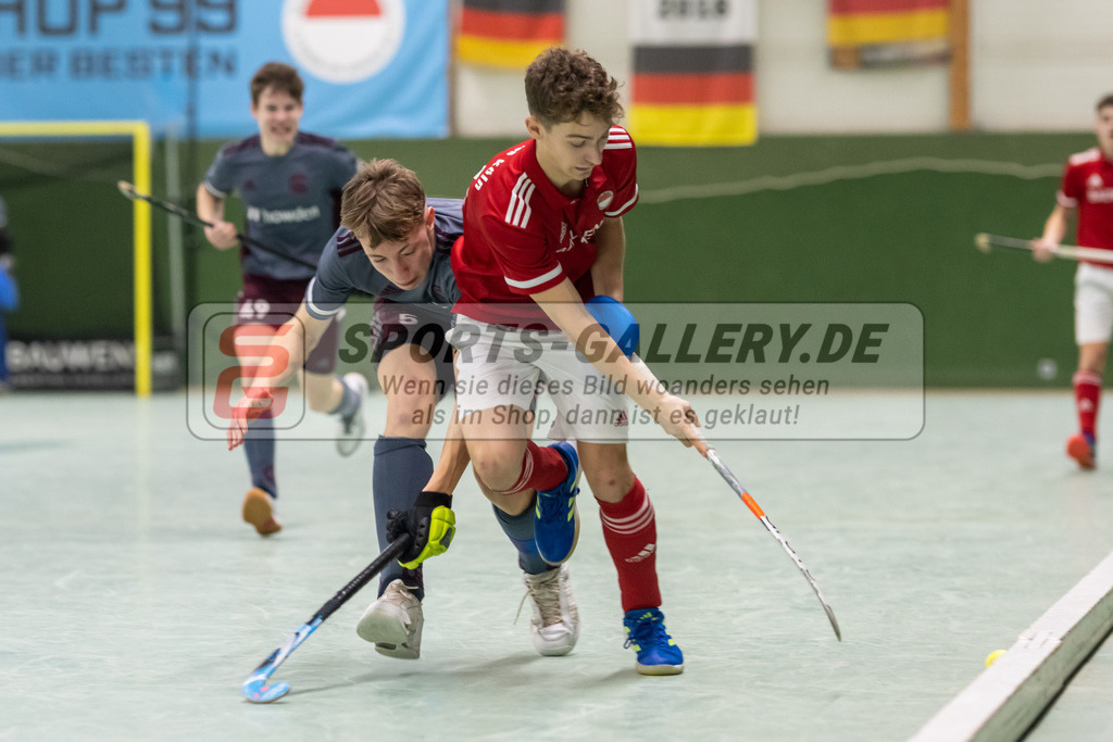 SFE_20230304_0073 | Deutsche Meisterschaft Männliche U16 Halle 2023 am 04.03.2023 in Köln (KTHC Stadion Rot-Weiss Köln Tennis and Hockey Club), Photo: Stephan Fehrmann 2022 (Sports-Gallery)