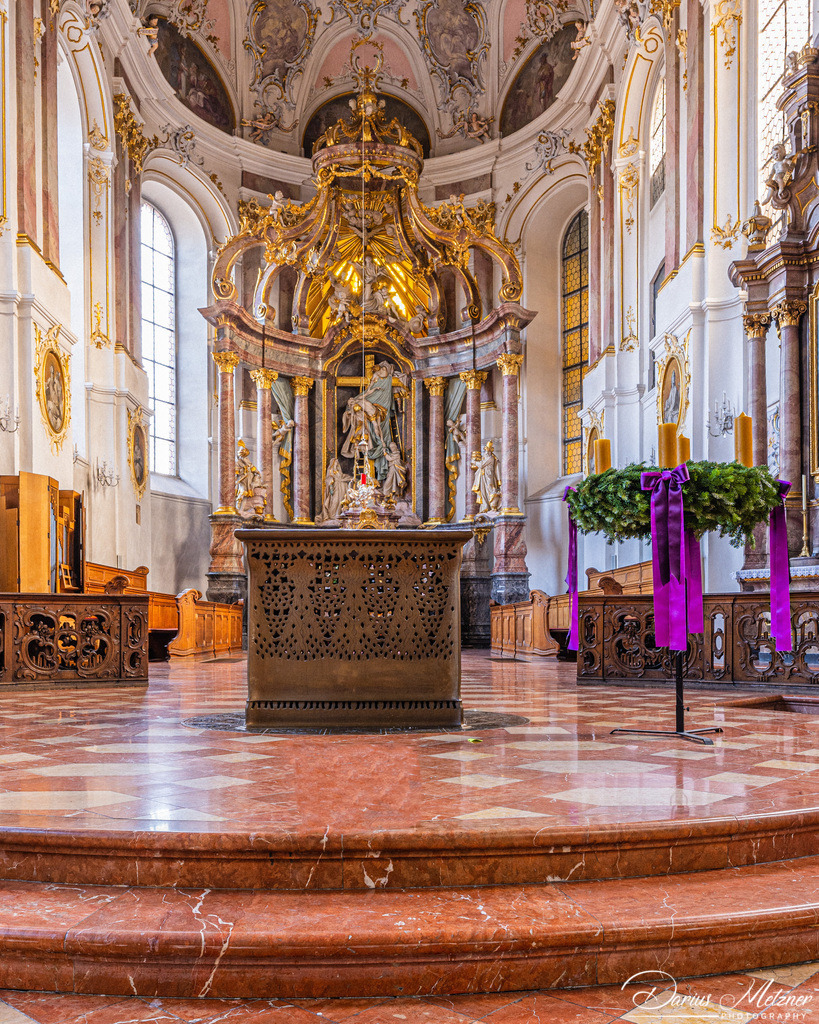 Die Mainzer Augustinerkirche | Innenansicht der Mainzer Augustinerkirche