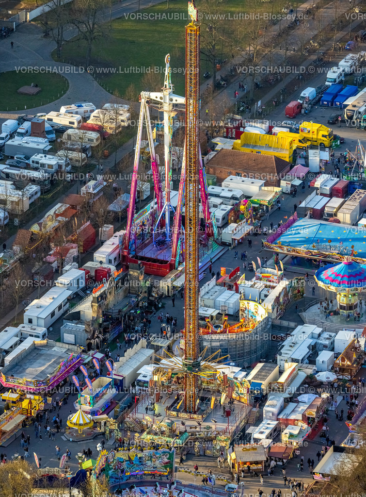 Muenster220304213 | Luftbild, Send - Volksfest, Festplatz auf dem Schlossplatz, am Münsteraner Schloss, Münster, Münsterland, Nordrhein-Westfalen, Deutschland